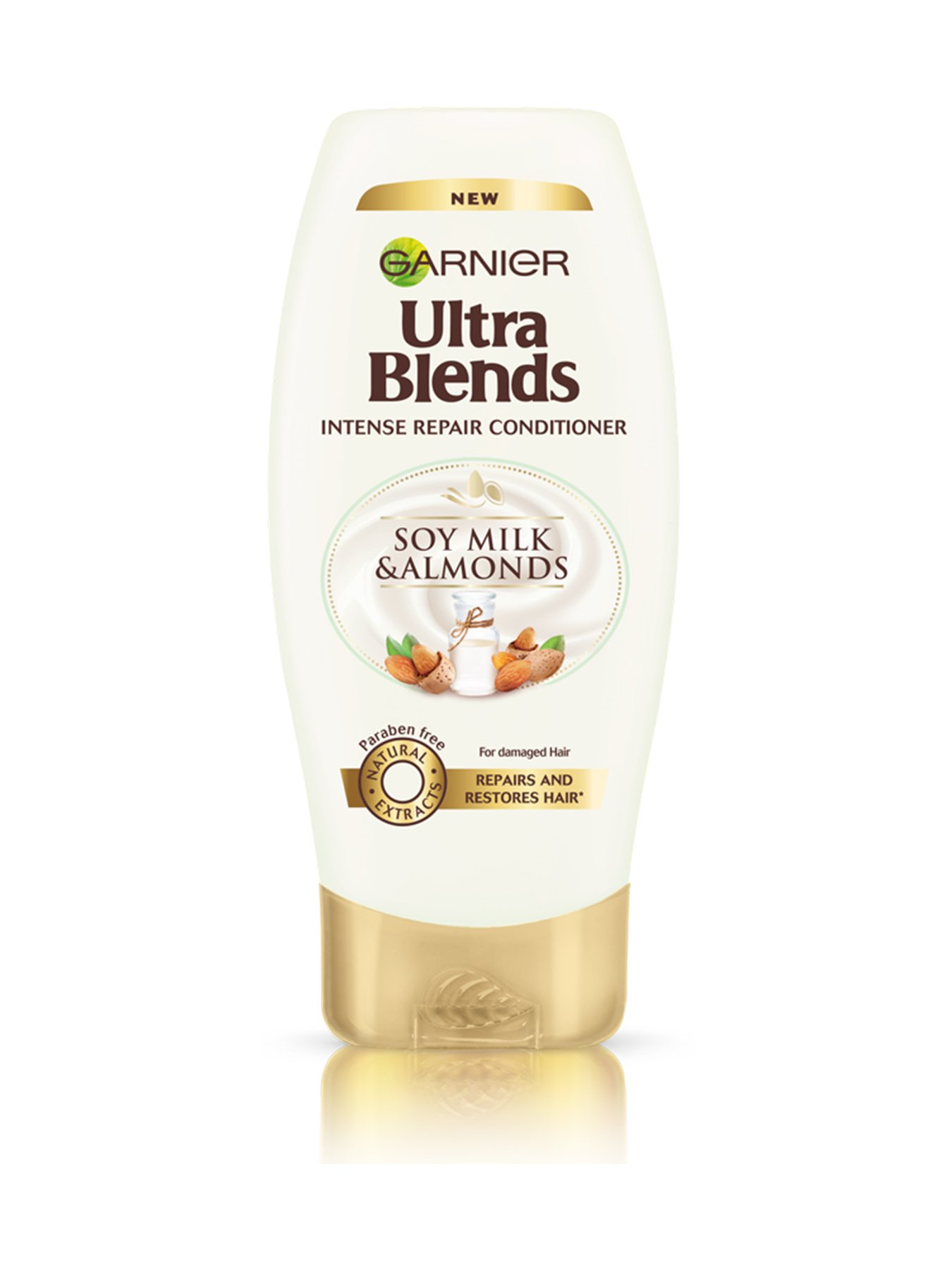 Garnier Ultra Blends Soy Milk and Almonds Conditioner 175ml